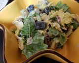 A picture of step 3 of Olive and Sundried Tomato Salad.