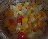 A picture of step 1 of Fruit Cream.