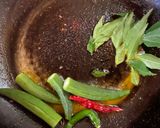A picture of step 2 of Pakhala or Fermented Rice Platter.