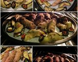 A picture of step 4 of AMIEs Rolled Beef with Eggplant Involtini.