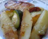 Foto del paso 4 de la receta: Pollo y verduras al horno tipo vapor