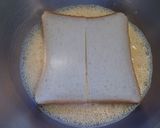 A picture of step 3 of Simple! Fluffy and Moist French Toast.