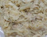 A picture of step 5 of Chicken cheese Maggie.