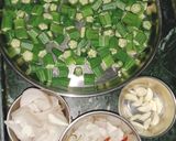 भिंडी दो (bhindi do pyaza recipe in hindi) रेसिपी चरण 1 फोटो