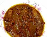 عکس مرحله 2 از دستور خورشت کدو سبز رب اناری با سیاهدانه