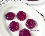 Foto langkah ke 4 dari resep 376. Puding Jelly Anggur bentuk bunga.