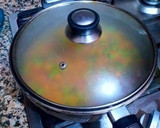 Foto del paso 7 de la receta: Pollo a la jardinera con tronchos de brócoli, en salsa de curry