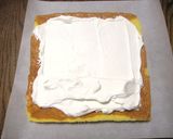 A picture of step 9 of Peach Blossom Roll Cake for Doll Festival.