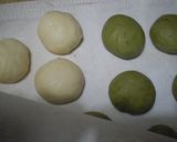A picture of step 5 of Springy Shiratama Checked Bread.