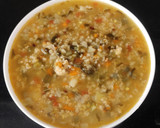 உடைத்த கோதுமை கிச்சிடி சூப் (Broken wheat khichdi soup recipe in tamil) ரெசிபி ஸ்டேப் 10 புகைப்படம்