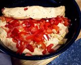 Foto del paso 6 de la receta: Pan casero de tomate y pimientos. Rápido y fácil