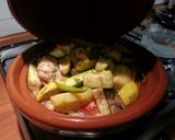 A picture of step 4 of Tagine تاجین (tajine).