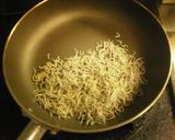 A picture of step 3 of Italian-Flavored Stir-Fried Celery and Chirimen Jako (Semi-dried tiny sardines).