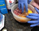 Foto del paso 2 de la receta Albóndigas en salsa de champiñones variados y trigueros silvestres de temporada