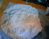 A picture of step 1 of Starbucks-style White Chocolate Scones.