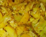 A picture of step 1 of Gobhi parantha.