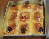 Foto langkah ke 6 dari resep Roti sobek (mix coklat keju).