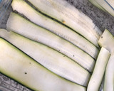 Foto del paso 6 de la receta: “Canelones” de pollo con verduras. Sin pasta, con calabacín
