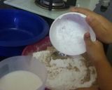A picture of step 6 of Choklate vanilla flovered brownie...
