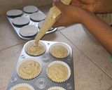 Foto del paso 6 de la receta: Muffins de plátano y nuez