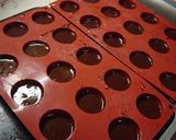 A picture of step 5 of Use Up Egg Whites Making Mini Cakes.