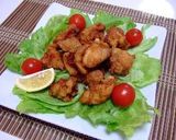 A picture of step 8 of Fried Chicken Tulips.