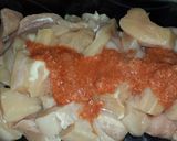 A picture of step 3 of Chicken Two Ways.