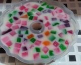Foto langkah ke 4 dari resep Puding Mozaik.