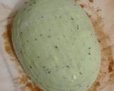 Foto langkah ke 18 dari resep Pandan Jinten Hitam Italian Herbs Cheese Sourdough Bread (Oven Tangkring).