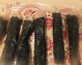 A picture of step 3 of Fried Chicken (Tenderloin) Wrapped with Nori Seaweed, Great for Bento.