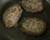 A picture of step 3 of Hamburger Steaks in Red Wine Teriyaki Sauce.
