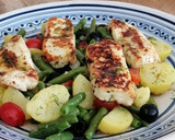 Foto del paso 12 de la receta: Ensalada templada de patata, judías y Halloumi