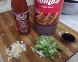 A picture of step 2 of Crispy veg.