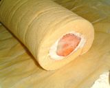 A picture of step 12 of Easy and Chewy Rice Flour Roll Cake (with 3 Ingredients).