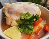 รูปขั้นตอนการทำที่ 4 ของ ซุปมันฝรั่งสะโพกไก่(คลีน) (ไม่หนัง)