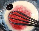 A picture of step 1 of Red Velvet Cupcakes.