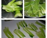 A picture of step 4 of Pork Slice In Oyster Sauce With Bak Choy.