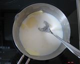A picture of step 1 of Use Sliced Cheese! Souffle Cheesecake.