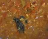 A picture of step 4 of Tomato Sabzi.