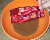 A picture of step 1 of Chocolate candy cake.