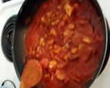 A picture of step 5 of Artichoke & Sausage Marinara.