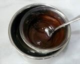 A picture of step 3 of Crispy Chocolate Snowballs.