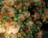 आलू मटर की चाट (aloo matar ki chaat recipe in Hindi) रेसिपी चरण 4 फोटो