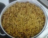 A picture of step 16 of Cape malay biriyani.