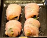 A picture of step 6 of Yam Potato Pickled Plum and Nori Seaweed Rolls With Chicken Tenders.