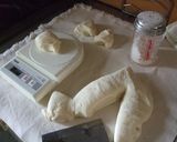 A picture of step 1 of Pan Au Lait (French Rolls).