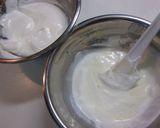 A picture of step 11 of Le Fraisier Style White Chocolate Cake.