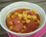 Foto langkah ke 5 dari resep Sosis pelangi asam manis untuk balitaku.
