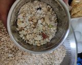 A picture of step 4 of Oats breakfast premix.