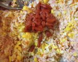 A picture of step 7 of Leftover Rice Cakes 2023.
